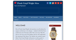 Desktop Screenshot of franklloydwrightsites.com